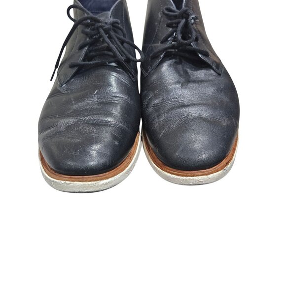 Cole Haan Mens Grand Evolution Black Leather Lace-Up Chukka Boots 10.5W - Picture 1 of 7